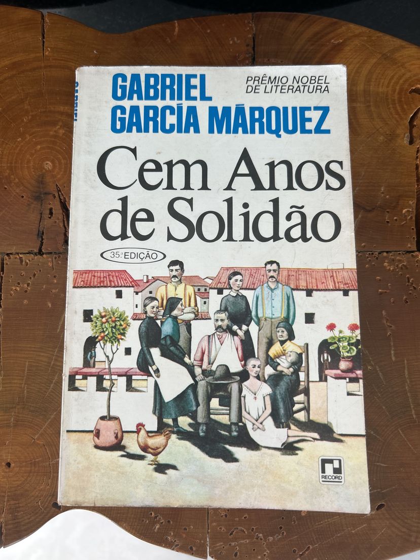 Livro Cem Anos de Solidão Gabriel Garcia Marquez | Livro Record Usado ...
