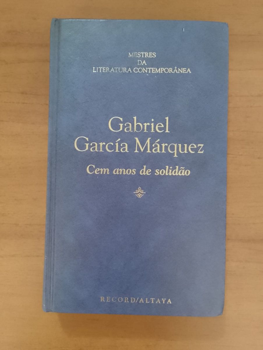 Livro Cem Anos de Solidão - Gabriel García Márquez - Coleção Mestres da ...