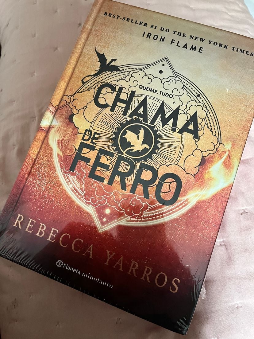 Livro Chama de Ferro, Capa Dura, Novo e Lacrado | Livro Quarta Asa ...
