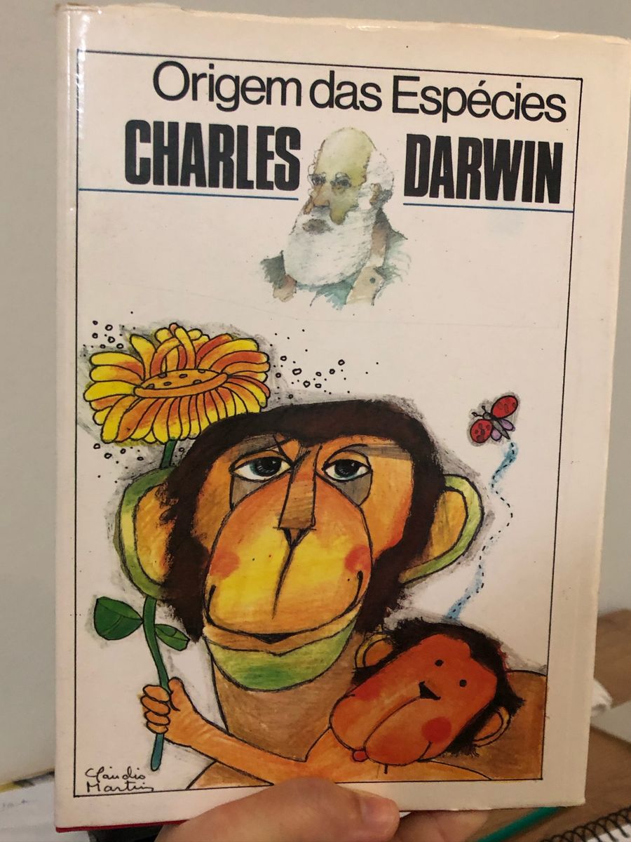 Livro Clássico a Origem Das Espécies de Charles Darwin | Item Info & Eletro Usado 46256467 | enjoei