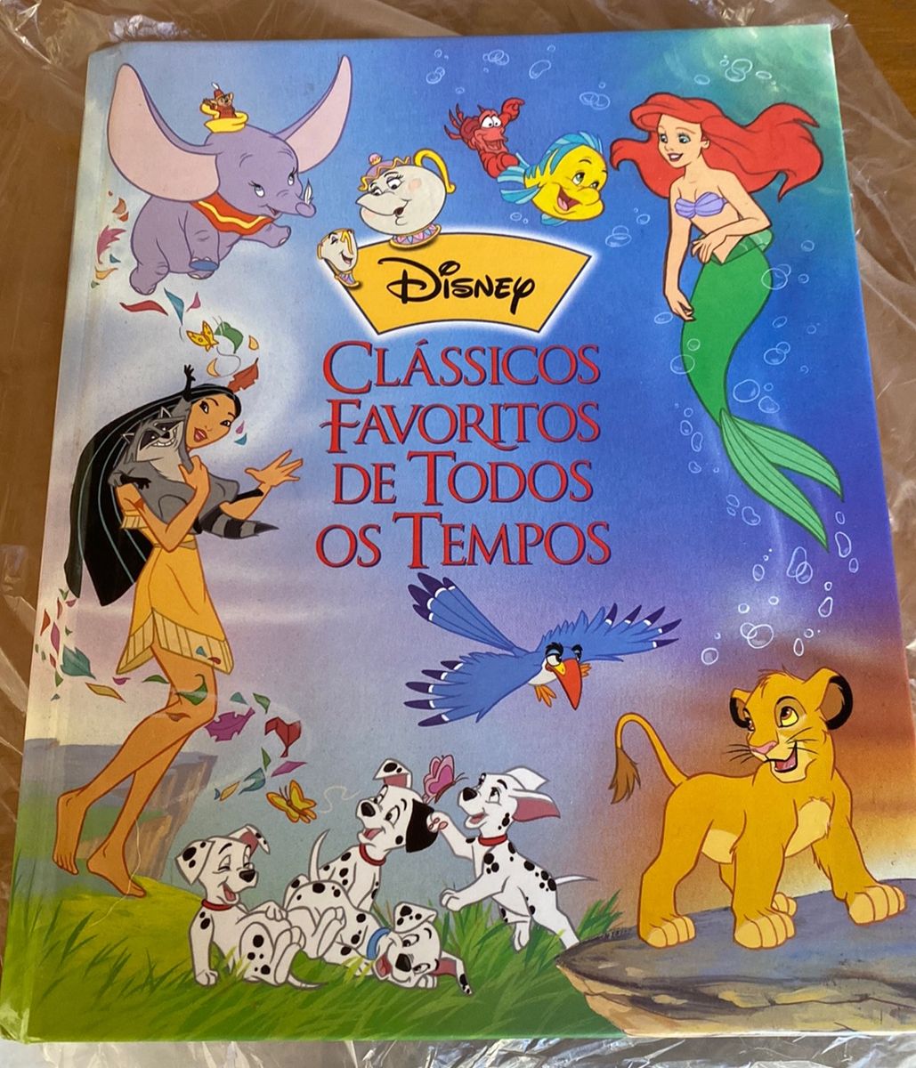 Livro Clássicos da Disney! Impecável! | Livro Disney Usado 78902693 ...