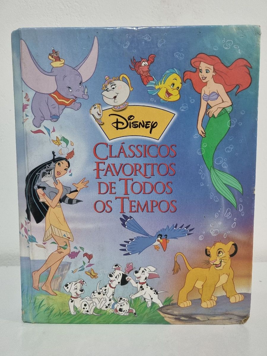 Livro Clássicos Favoritos de Todos Os Tempos Disney Raro- 1998 | Livro ...