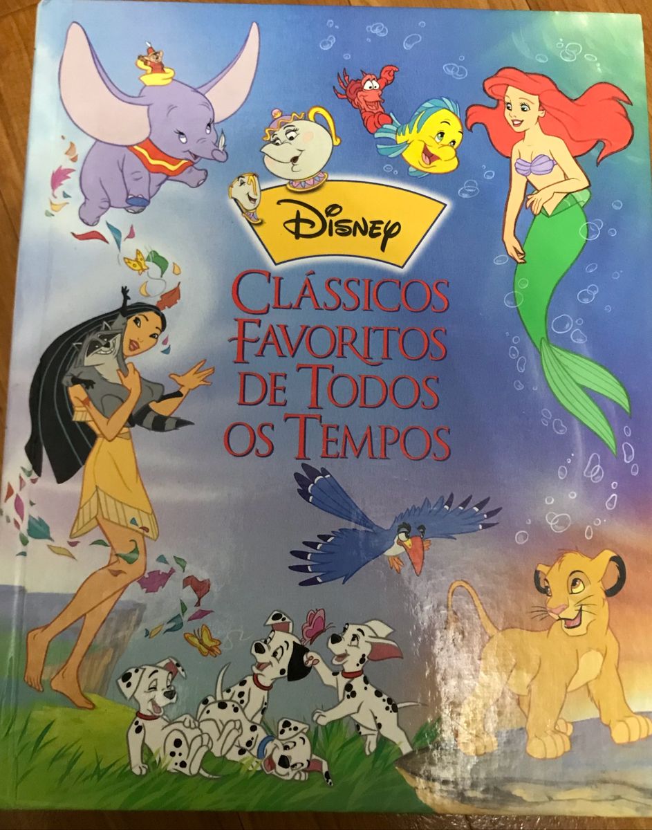 Livro Classicos Favoritos De Todos Os Tempos Disney Livro Disney