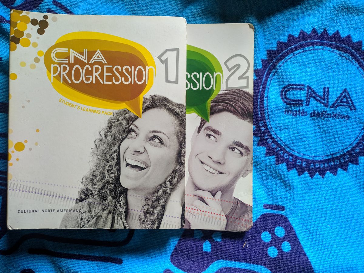 Livro Cna Progression 1 e 2 | Livro Cna Usado 62337497 | enjoei