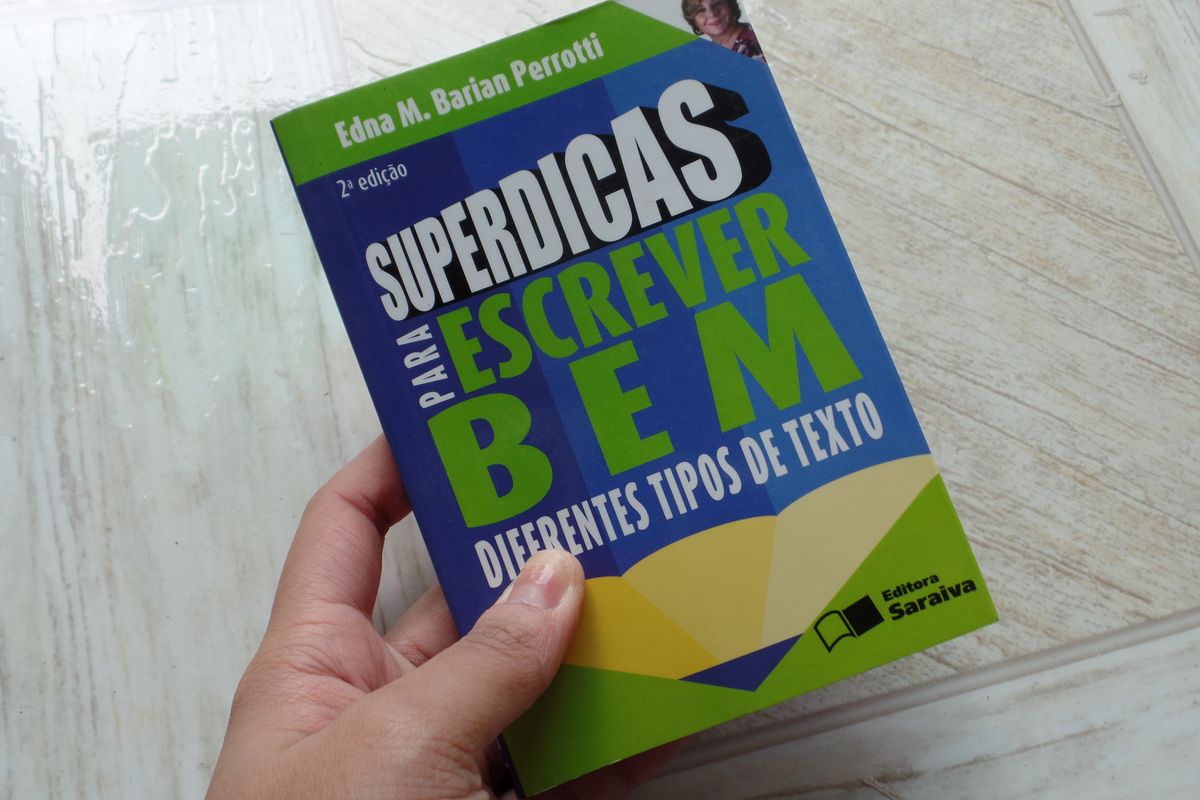 Livro Como Escrever Bem Diferentes Tipos de Texto (novo) | Livro ...