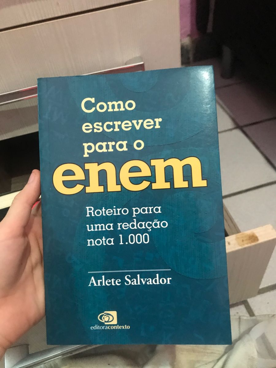 Livro Como Escrever Para O Enem Livro Usado 43406794 Enjoei 9891