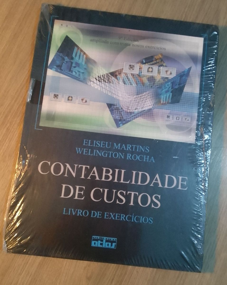 Livro Contabilidade De Custos Livro De Exerc Cios Eliseu Martins E Wellington Rocha Livro