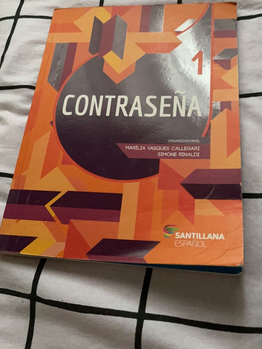 Livro Contraseña 1 | Item de Papelaria Usado 65632910 | enjoei