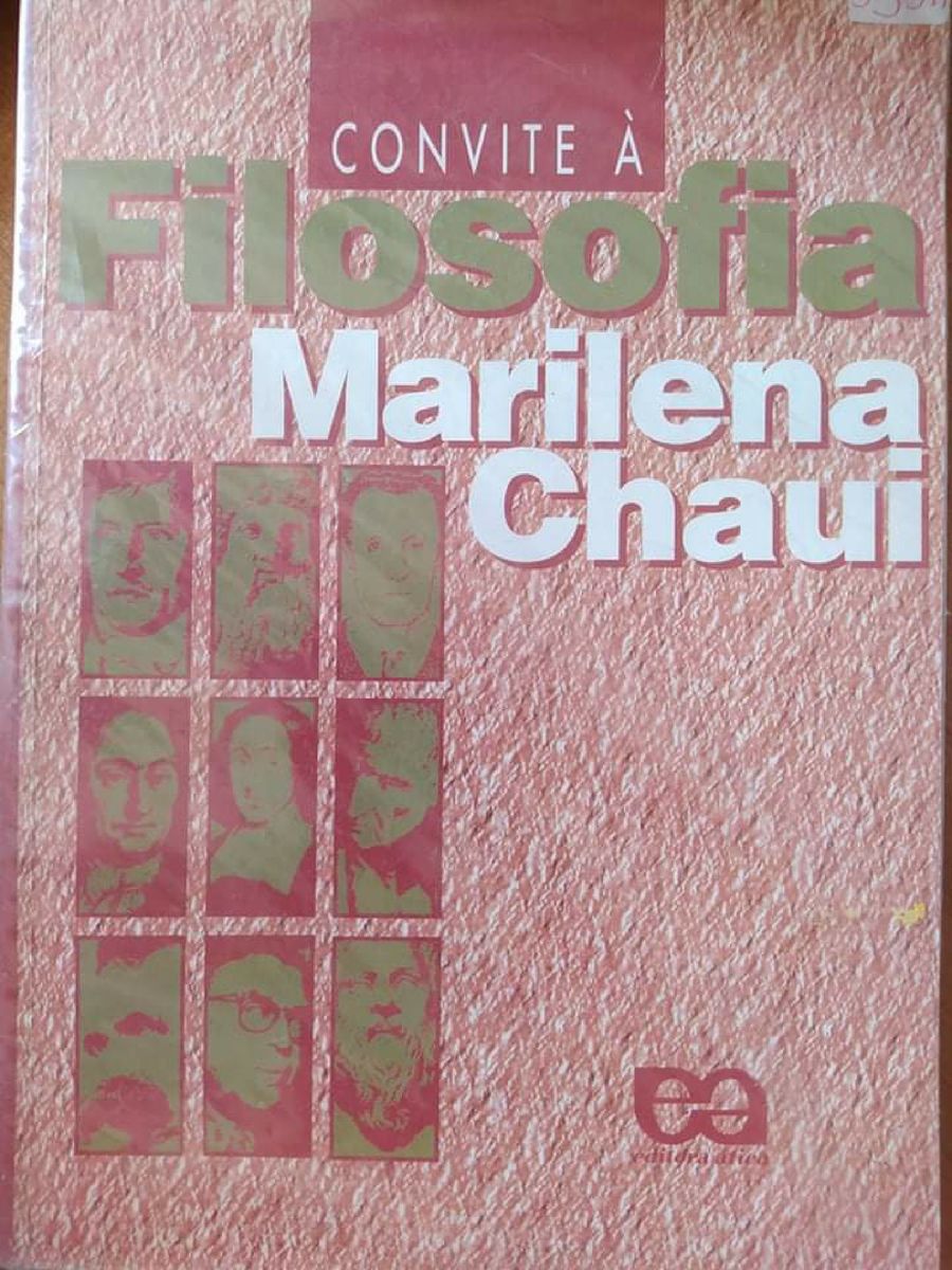 Livro Convite À Filosofia De Marilena Chaui | Livro Usado 45534180 | Enjoei