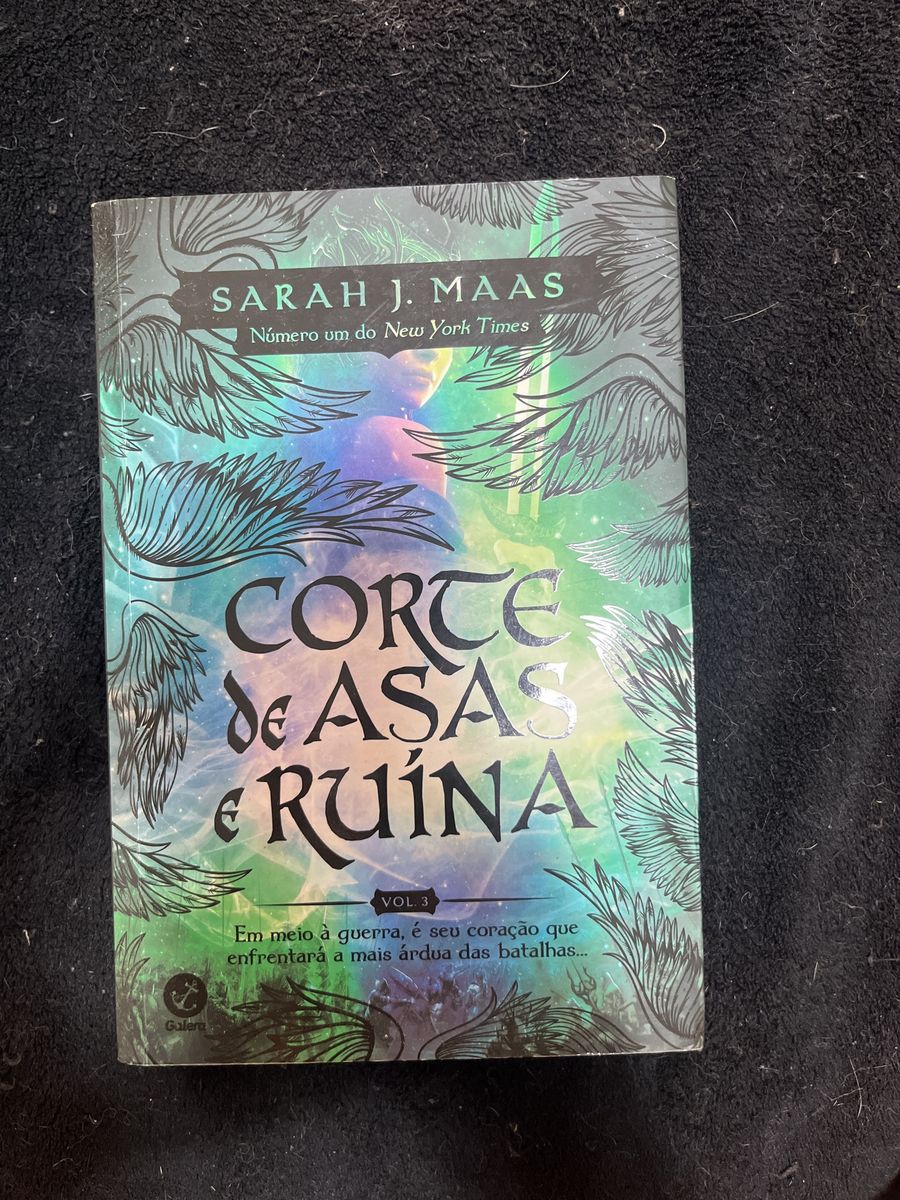 Livro Corte de Asas e Ruína Sarah J Maas | Livro Galera Record Usado ...