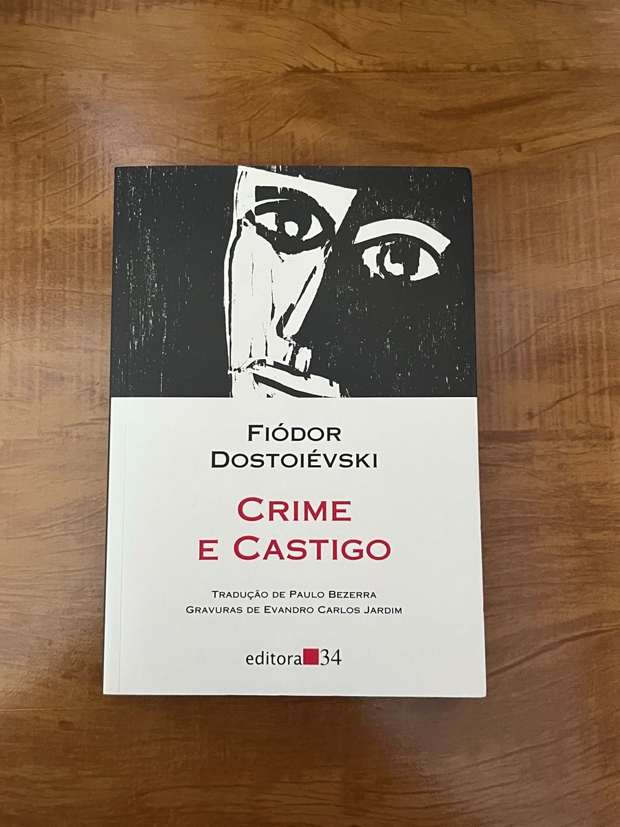 Livro "crime e Castigo" | Fiódor Dostoiévski | Novo | Livro Editora 34 ...