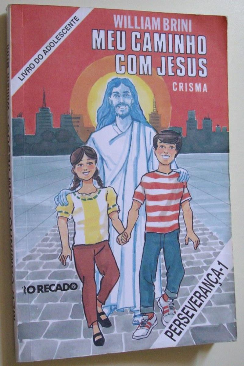 Livro Cristão Religioso Juvenil Ilustrado Meu Caminho com Jesus Antigo ...