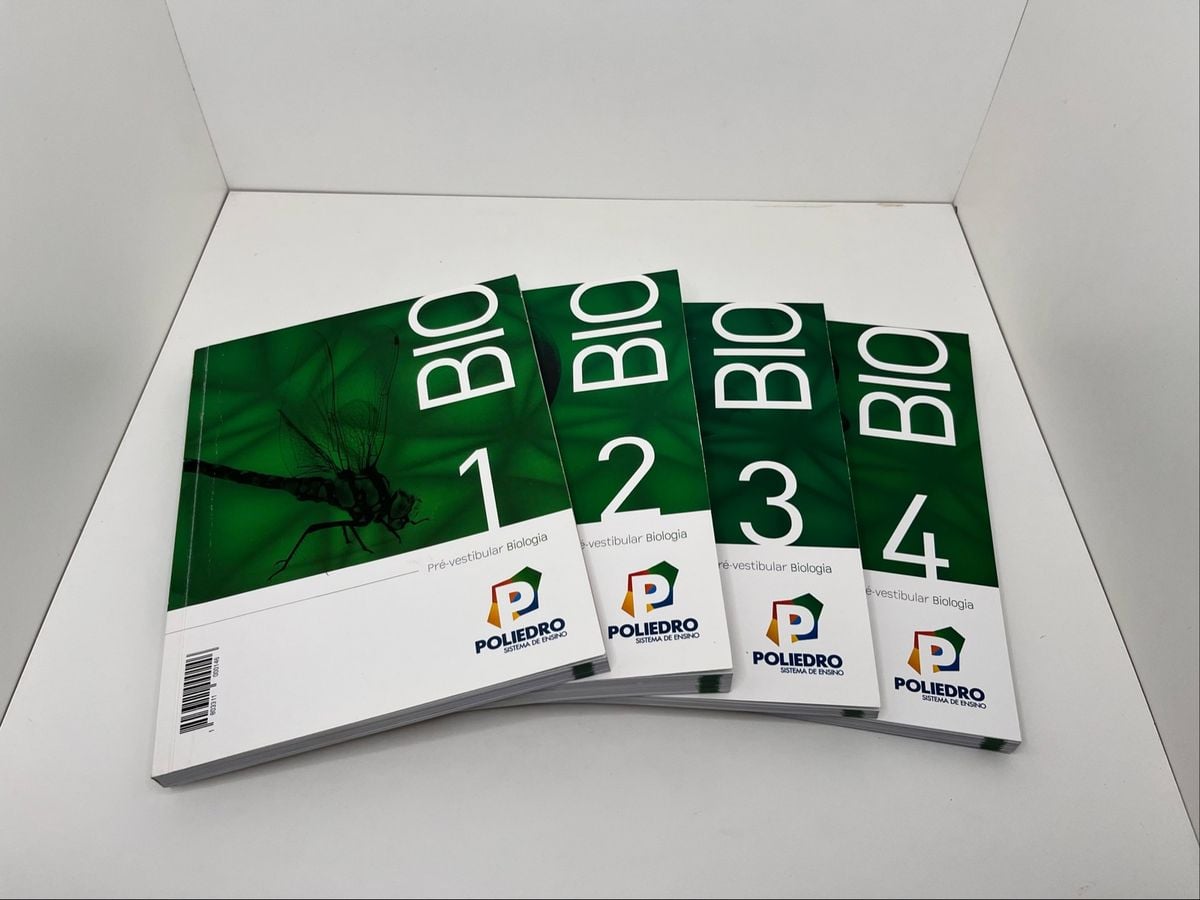 Livro Cursinho Pré-vestibular-biologia | Produto Masculino Poliedro ...