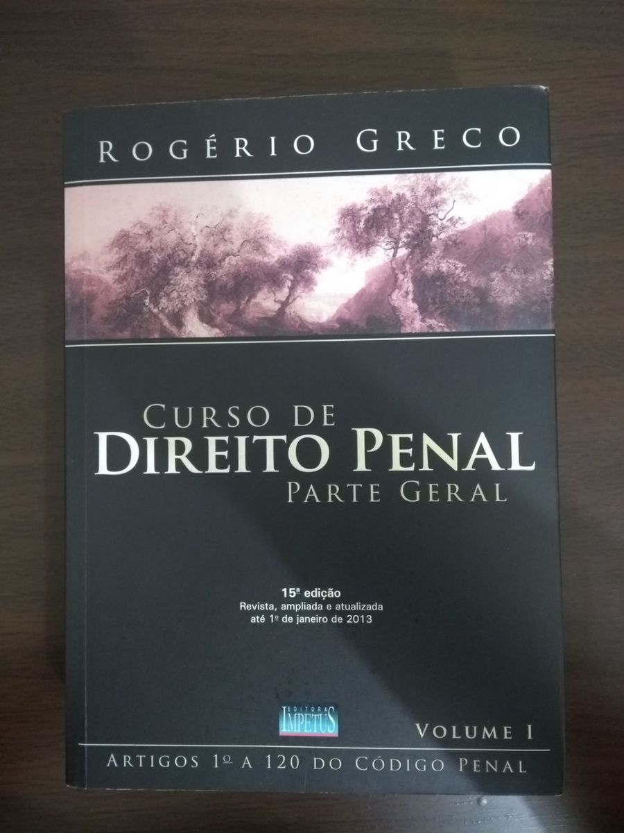 Livro Curso De Direito Penal Parte Geral Volume I - 