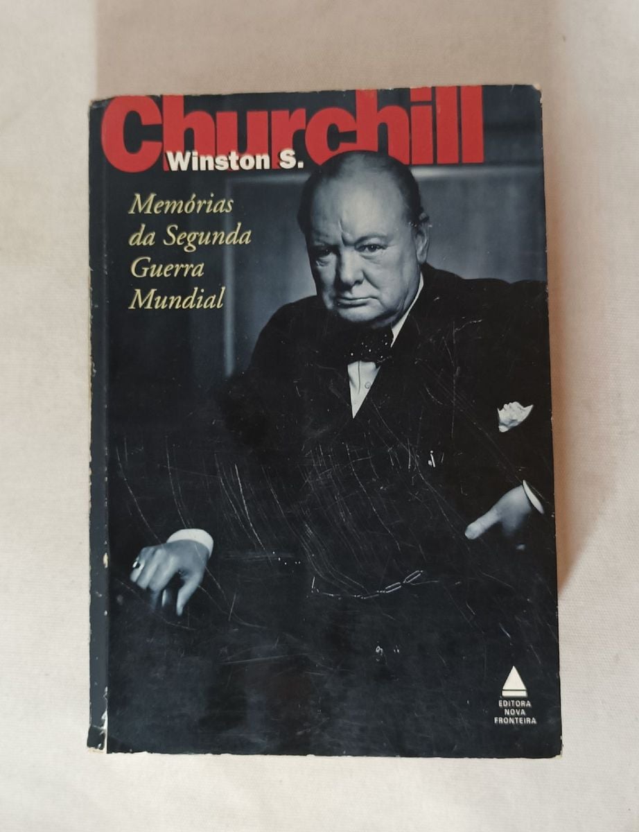 Livro de 1995 Memórias da Segunda Guerra Mundial de Winston Churchill ...