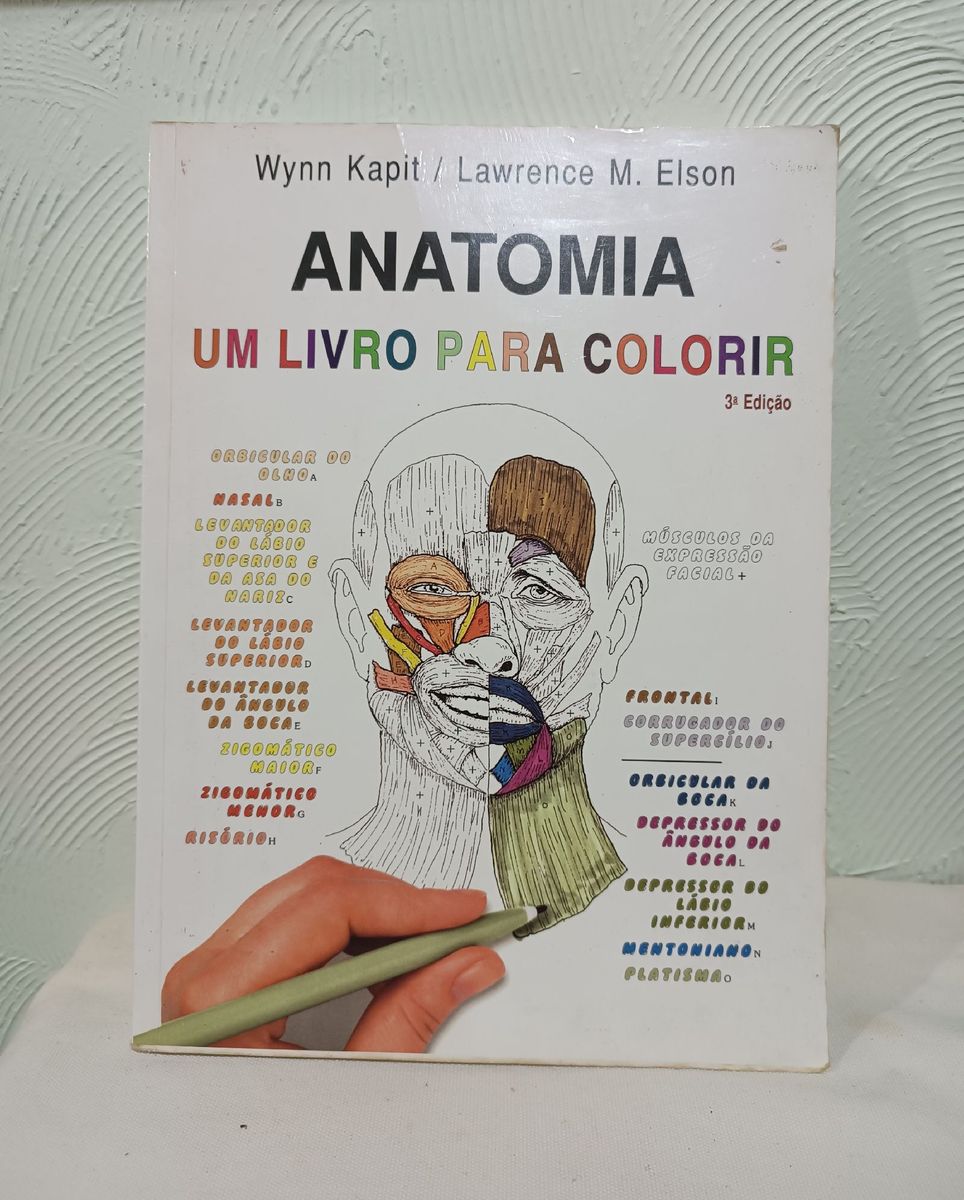 Livro De 2004 Anatomia Um Livro Para Colorir Ver Descrição | Livro Roco ...