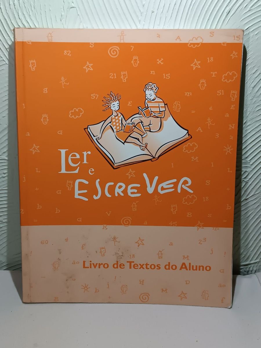 Livro De 2008 Ler E Escrever Livro Do Aluno Ver Descrição Livro Secretaria Da Educação Usado 6341