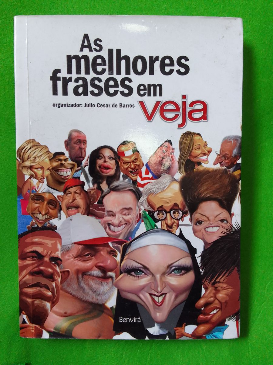 Livro De Apanhado De Frases Da Revista Veja Curiosidades Políticos E ...