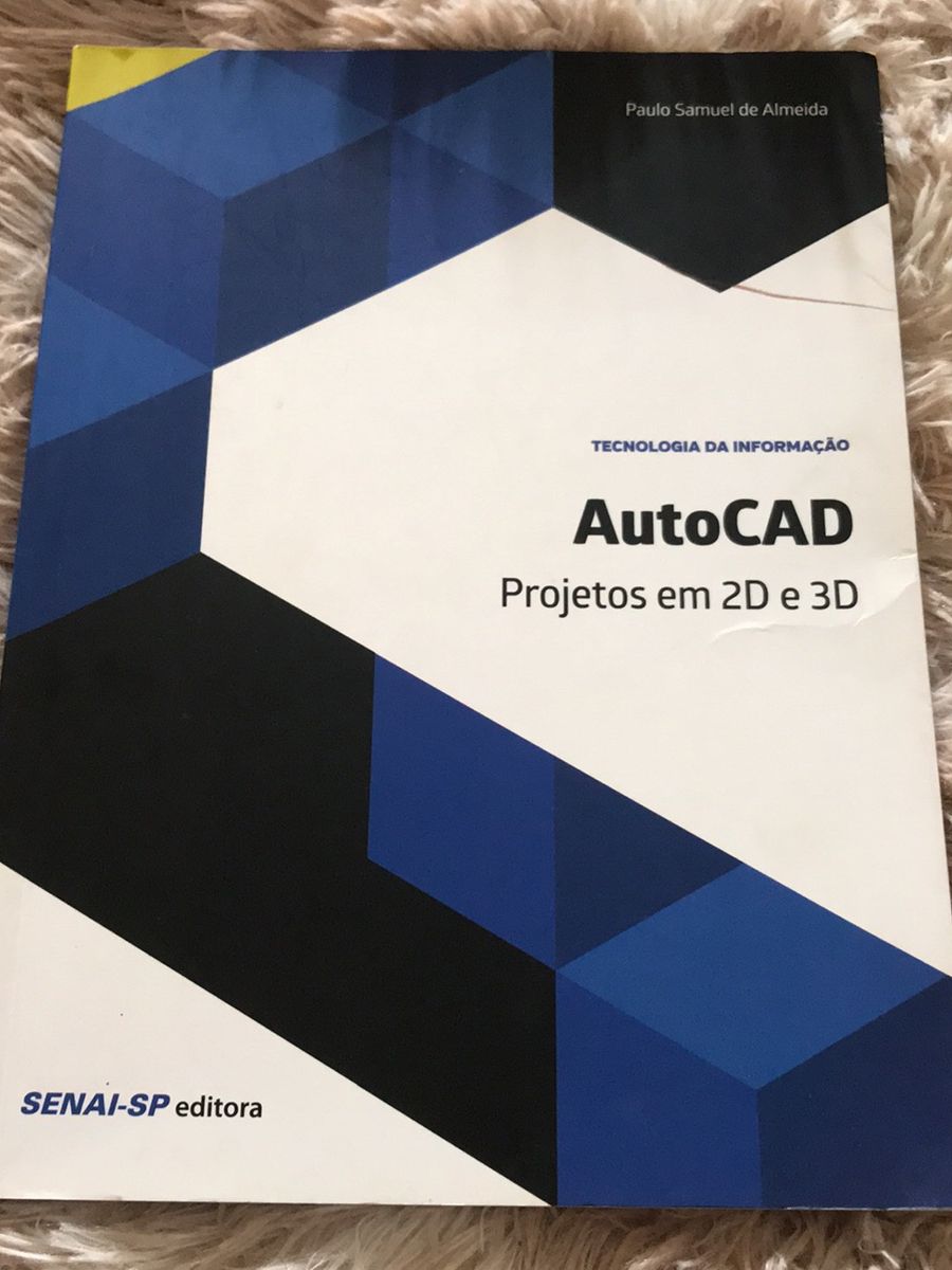 Livro De Autocad Projetos 2d E 3d Livro Senai Usado 45785842 Enjoei 7143