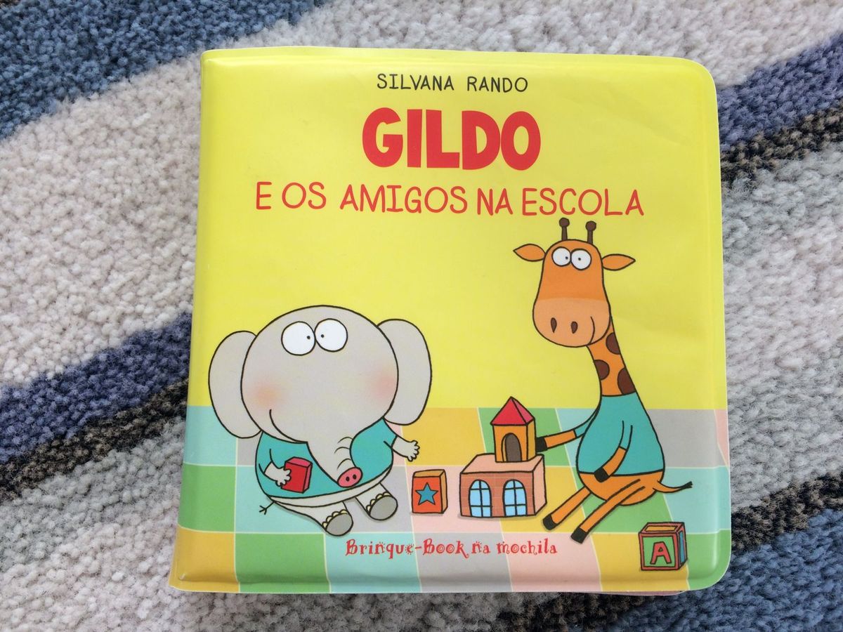 Livro de Banho Gildo e Os Amigos Na Escola | Item Infantil Gildo ...