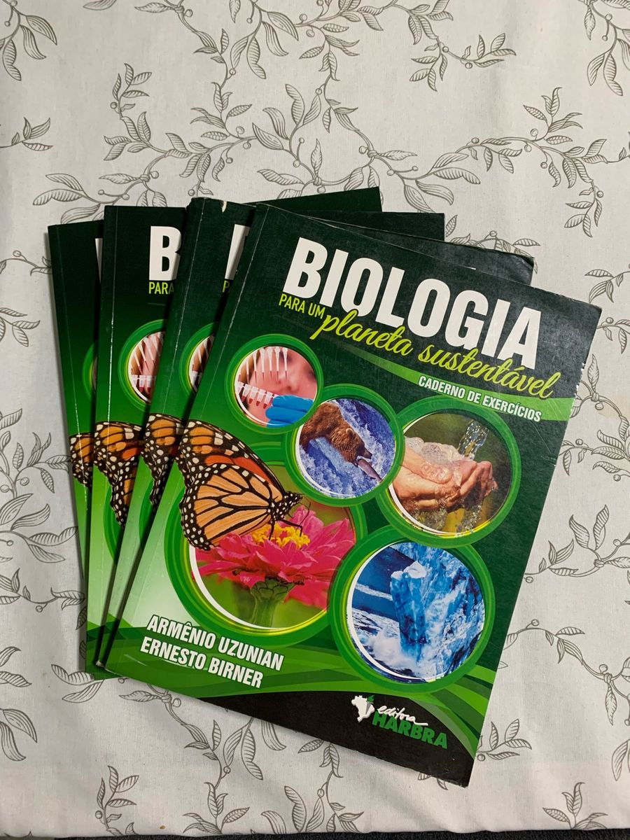 Livro de Biologia - Biologia para Um Planeta Sustentável - Volume Único ...