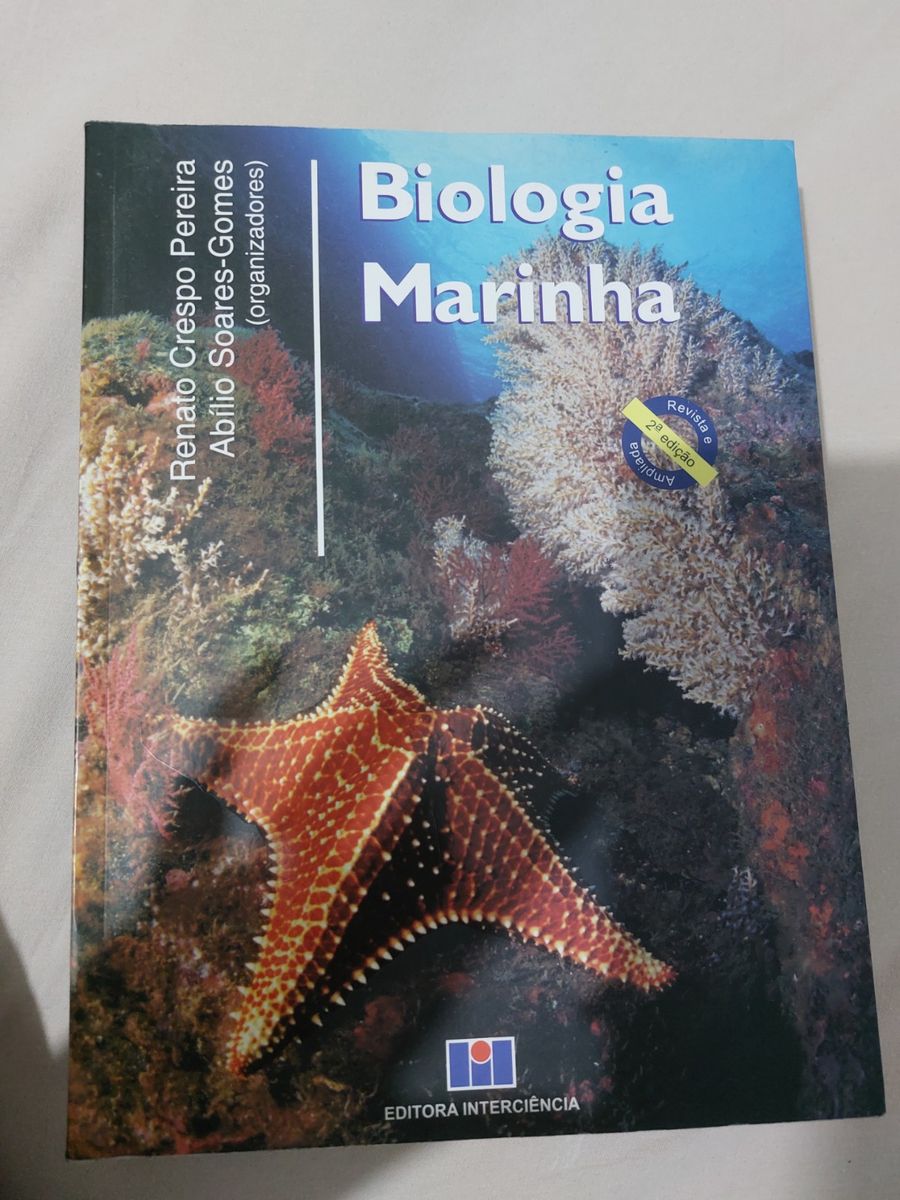 Livro de Biologia Marinha 2ª Ed | Livro Usado 76479904 | enjoei