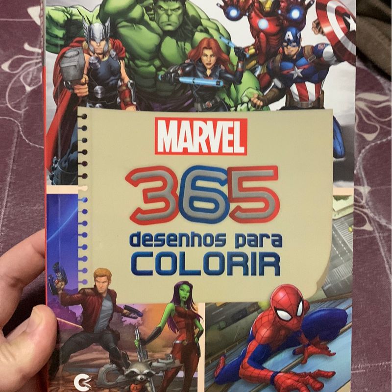 365 Desenhos para Colorir - Marvel