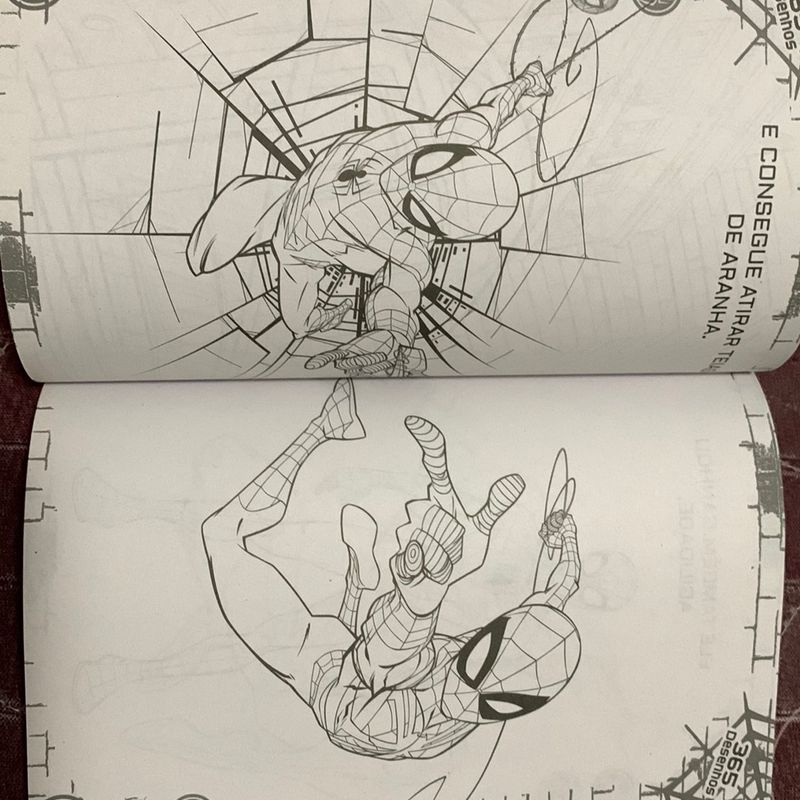 365 Desenhos para Colorir - Marvel