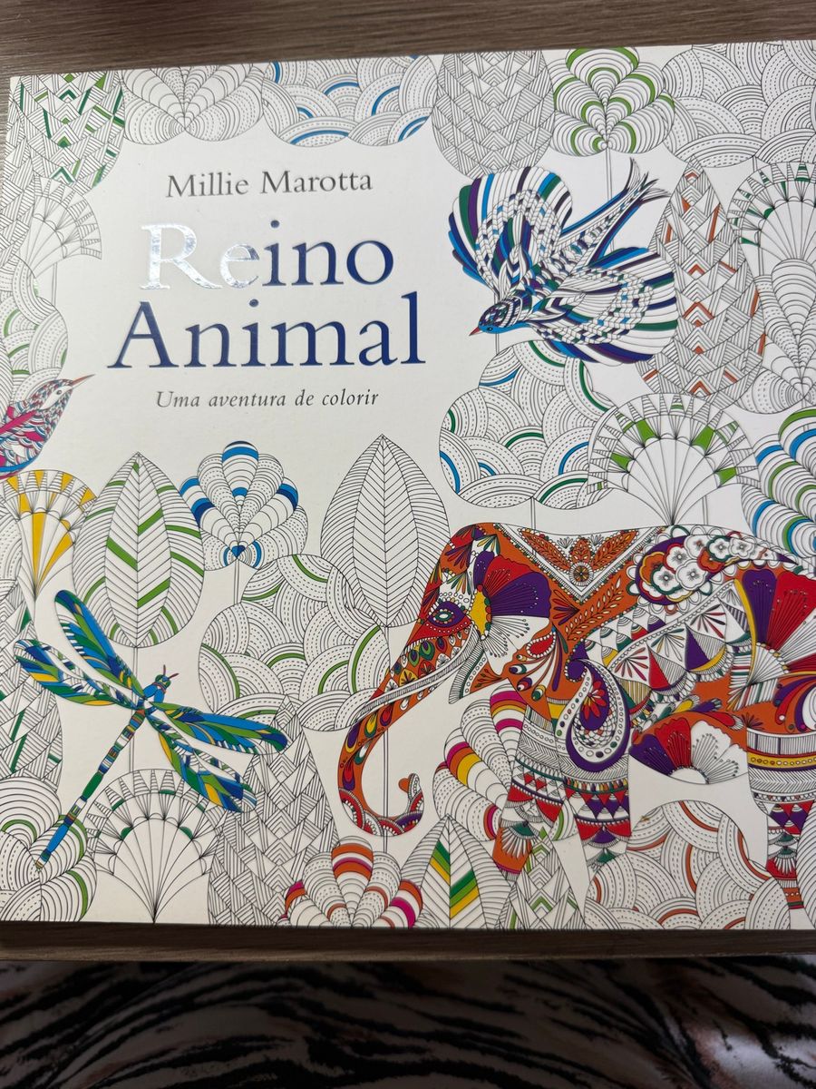 Livro de Colorir Reino Animal | Livro Millie Marotta Usado 134781317 ...