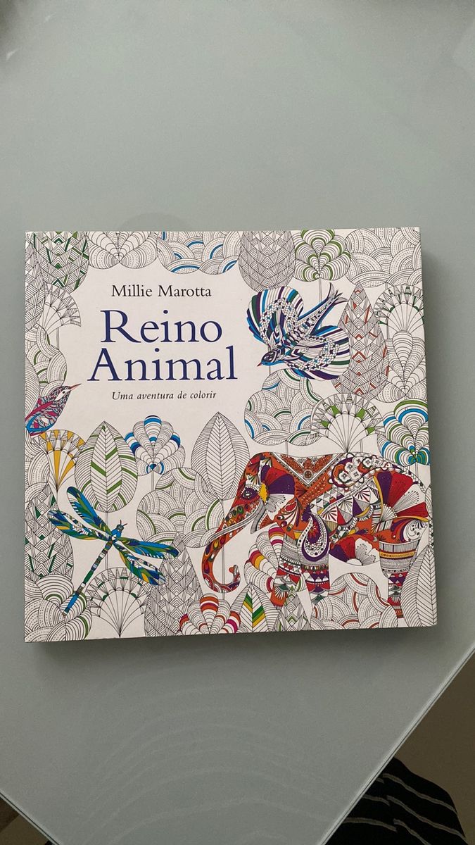 Livro de Colorir Reino Animal | Livro Sextante Usado 82724736 | enjoei