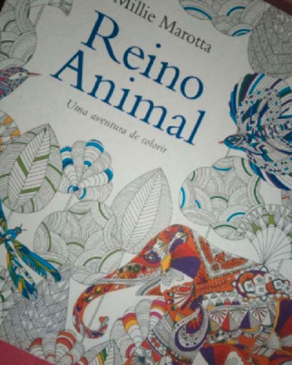 Livro de Colorir Reino Animal | Livro Nunca Usado 72342068 | enjoei