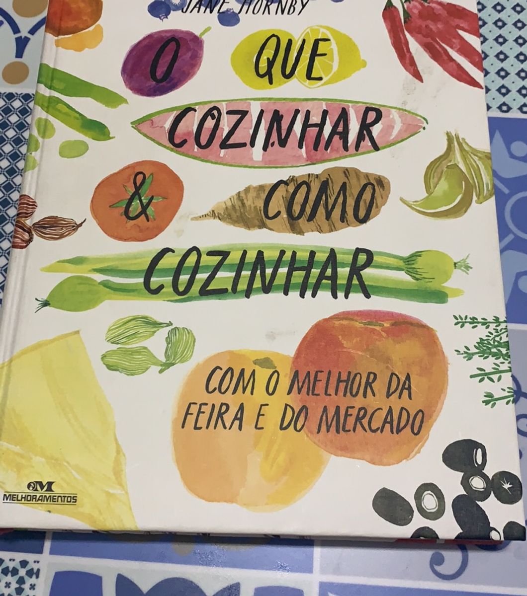 Livro De Culinária O Que Cozinhar E Como Cozinhar Livro Melhoramentos Nunca Usado 46316729 0581