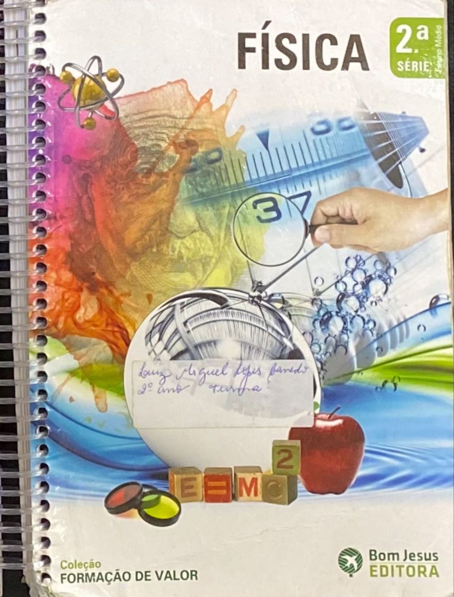 Livro de Física 2o Ano Ensino Médio Colégio Bom Jesus | Livro Editora ...
