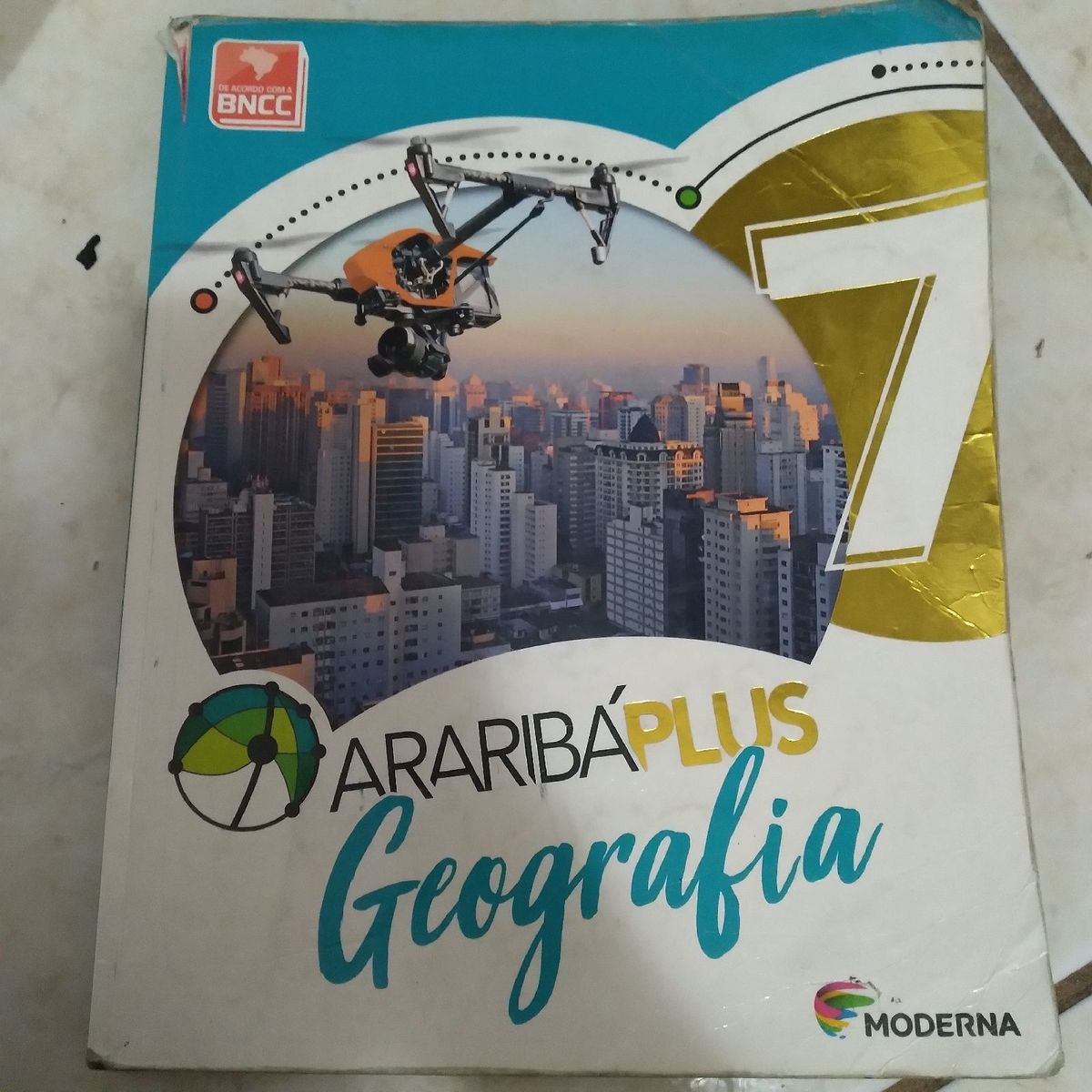 Livro De Geografia 7° Ano, Araribá Plus, Moderna | Livro Editora ...