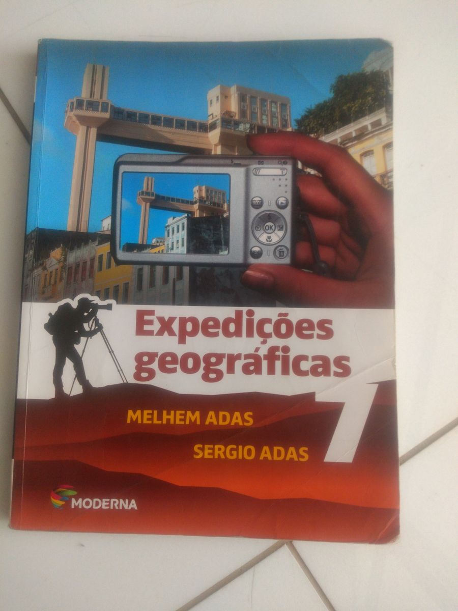 Livro de Geografia 7 Ano | Livro Moderna Usado 54200229 | enjoei