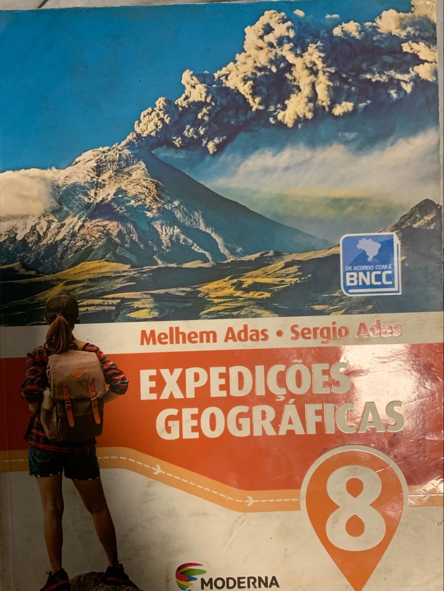 Livro de Geografia- Expedições Geográficas 8 Ano | Livro Moderna Usado ...