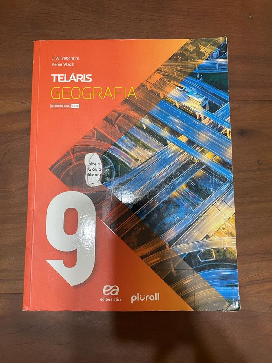 Livro de Geografia - Teláris - 9º Ano | Livro Editora ática Usado ...