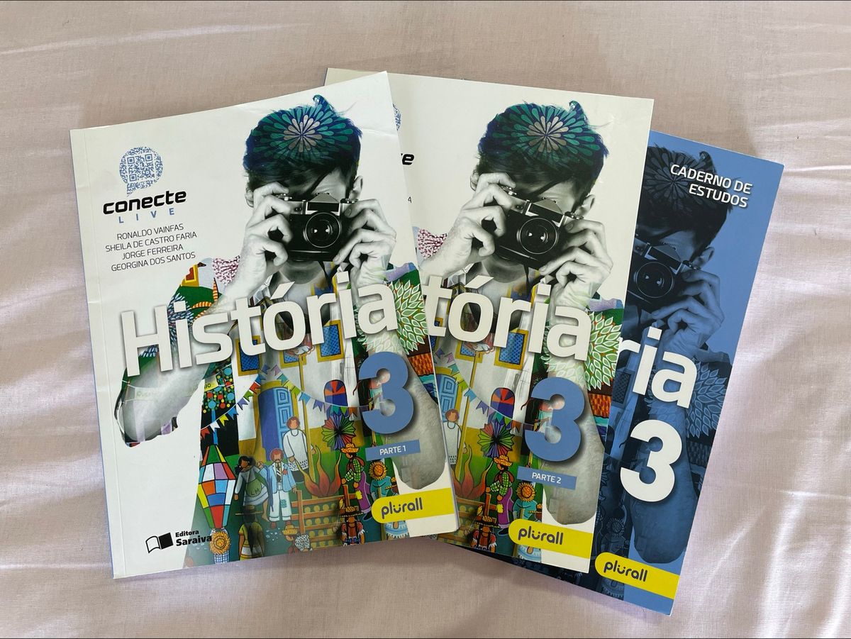 Livro de História 3° Ano Ensino Médio | Editora Plurall | Livro Editora ...