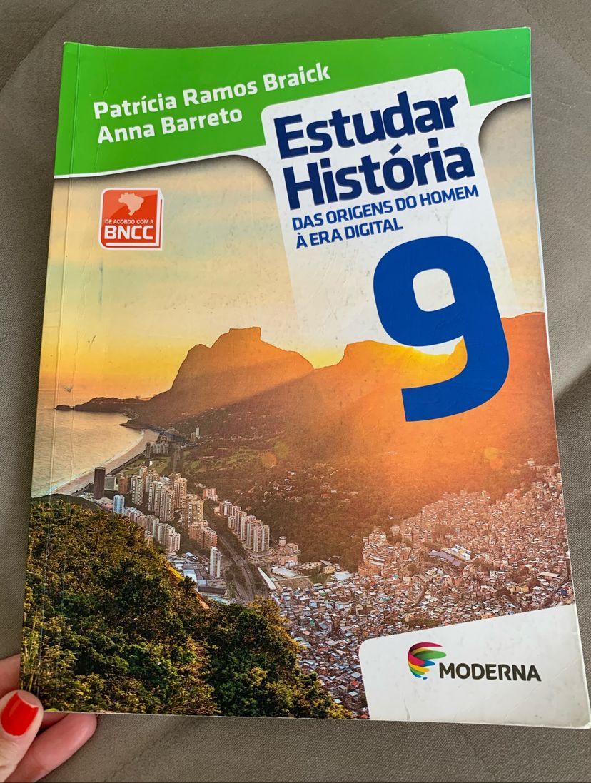 Livro de História 9*ano Editora Moderna | Livro Editora Moderna Usado ...