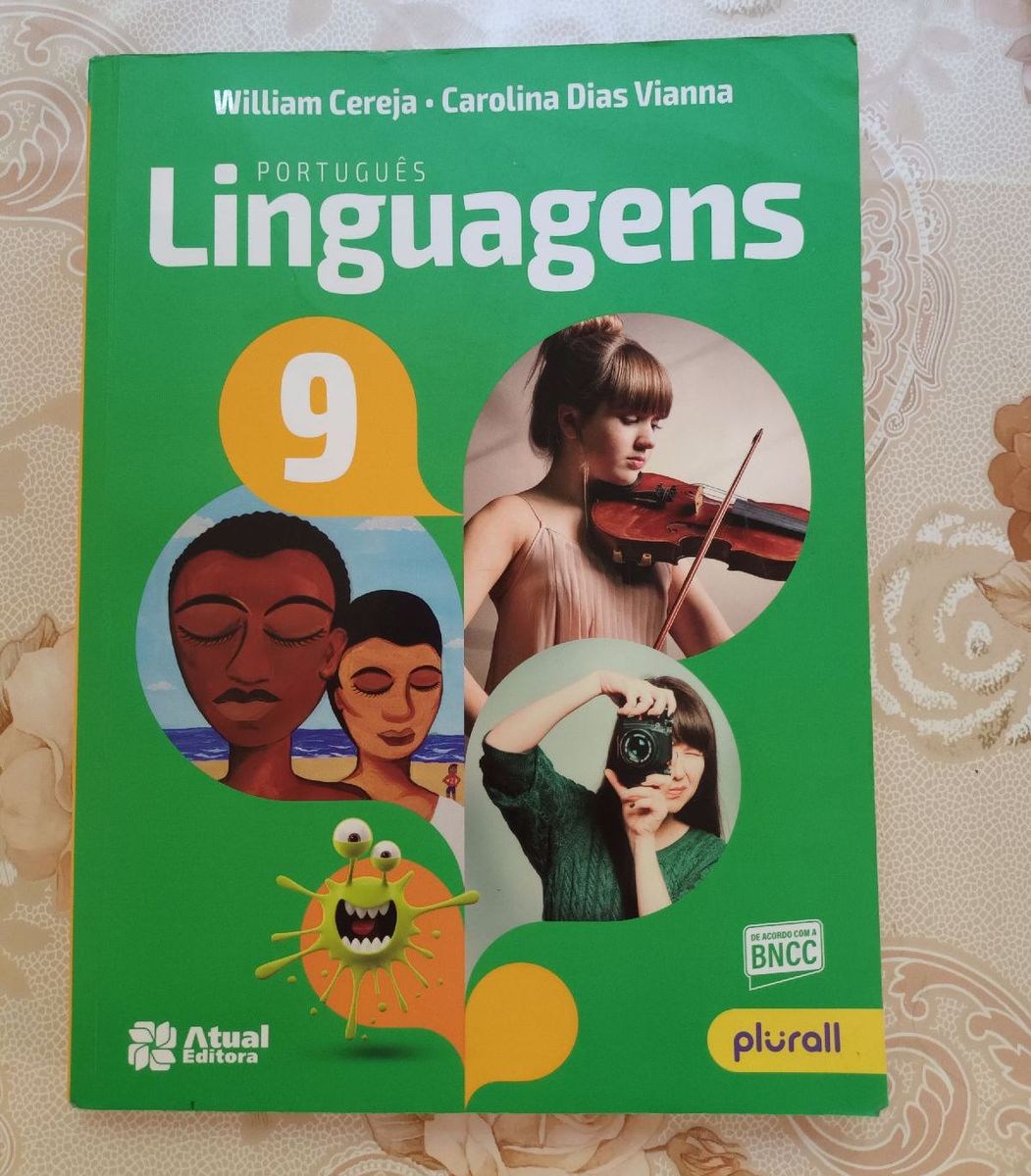 Livro de Linguagens, Português 9 Ano. Autor: William Cereja, Carolina ...