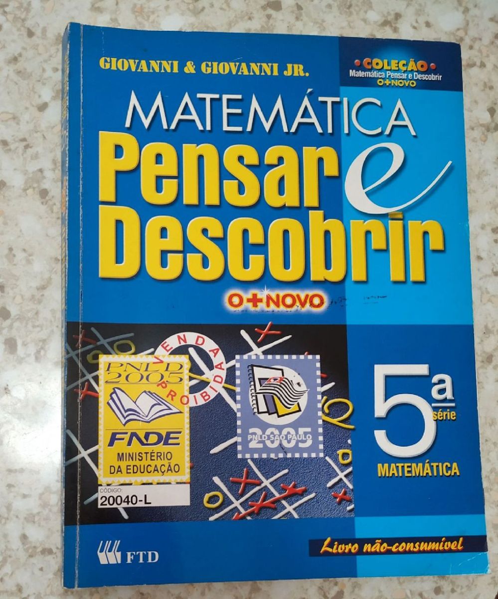 Livro de Matemática Antigo | Livro Matematica Usado 61899887 | enjoei