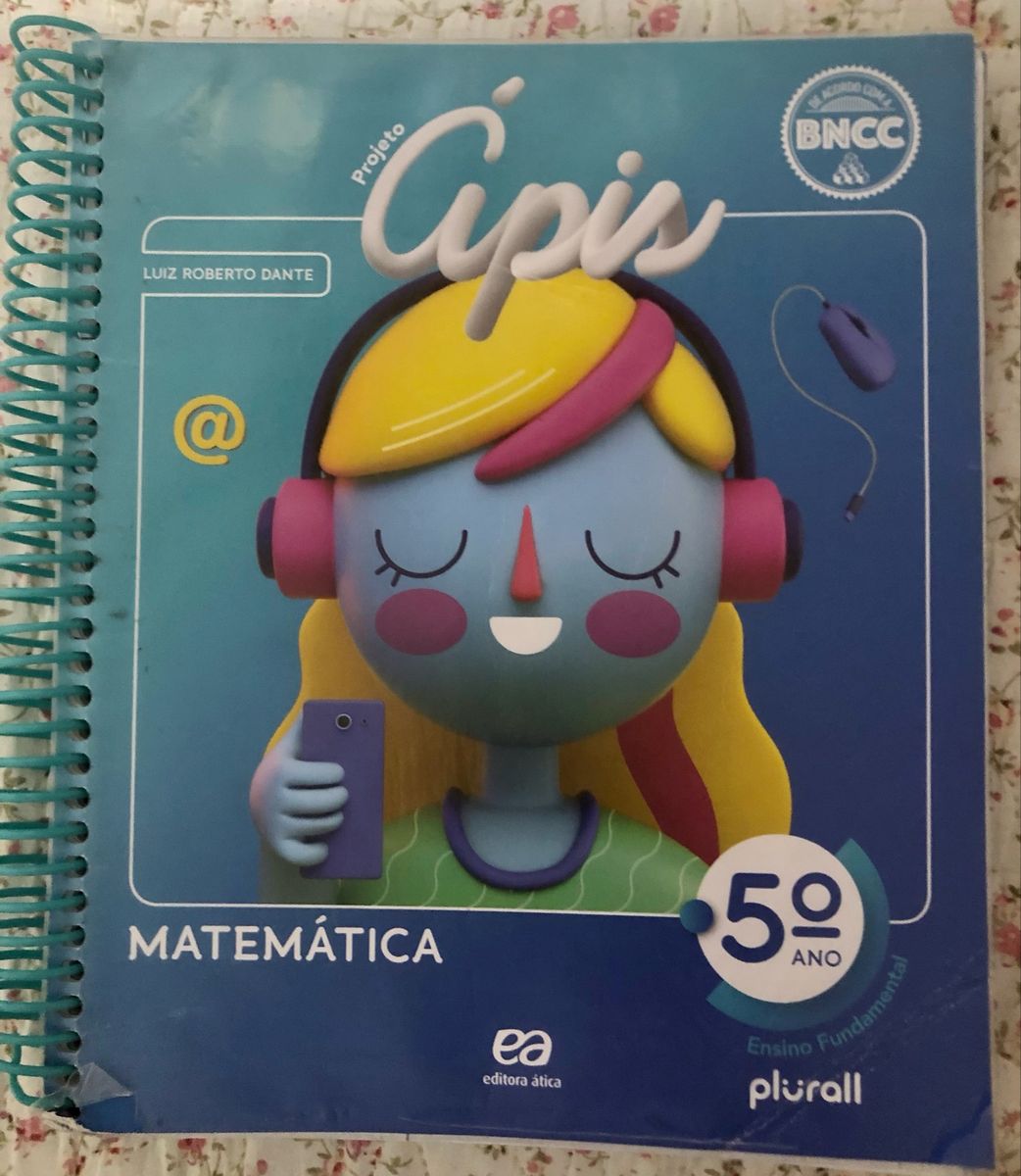 Livro de Matemática Ápis Didático 5 Ano Editora Ática | Livro Editora ...