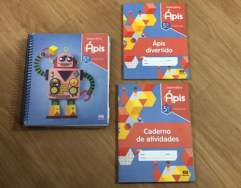 Livro de Matemática Projeto Ápis 5 Ano do Ensino Fundamental com ...