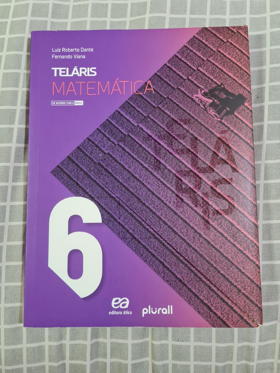 Livro de Matemática Telaris 6 Ano | Livro Editora Atica Usado 60692506 ...
