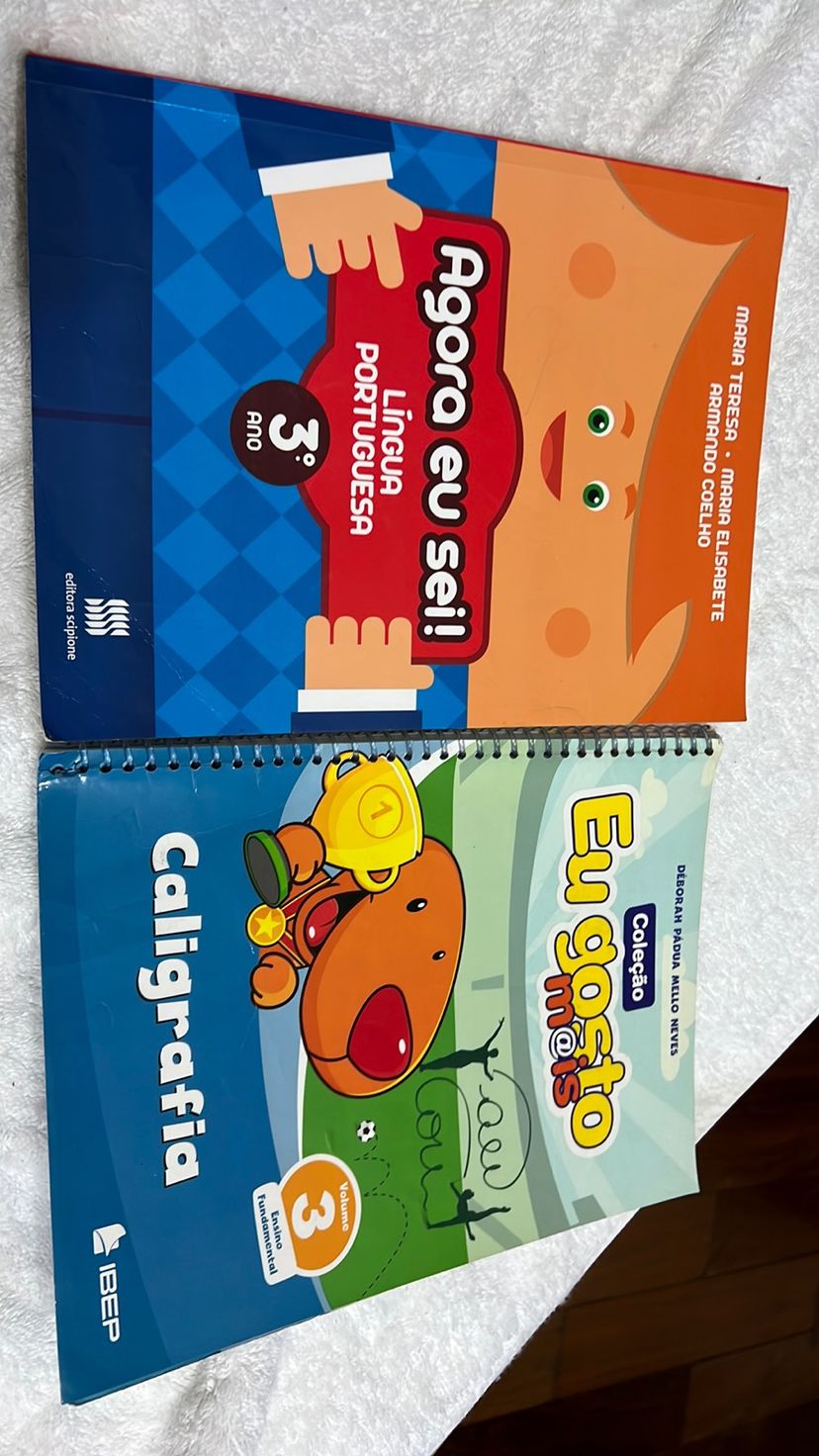 $ Livro de Português e Caligrafia 3 Ano | Livro Editora Scipione Usado ...