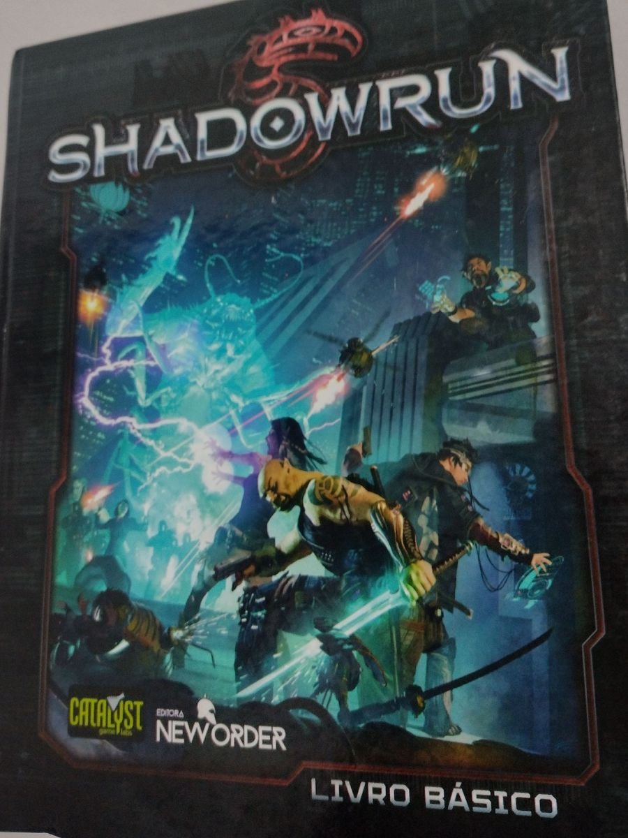 Shadowrun 5ª Edição Livro Básico - RPG