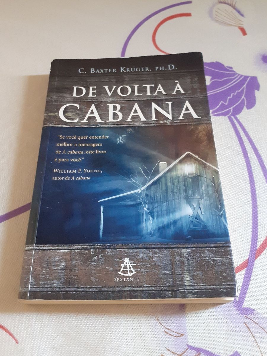 Livro de Volta À Cabana Livro Usado 53125554 enjoei