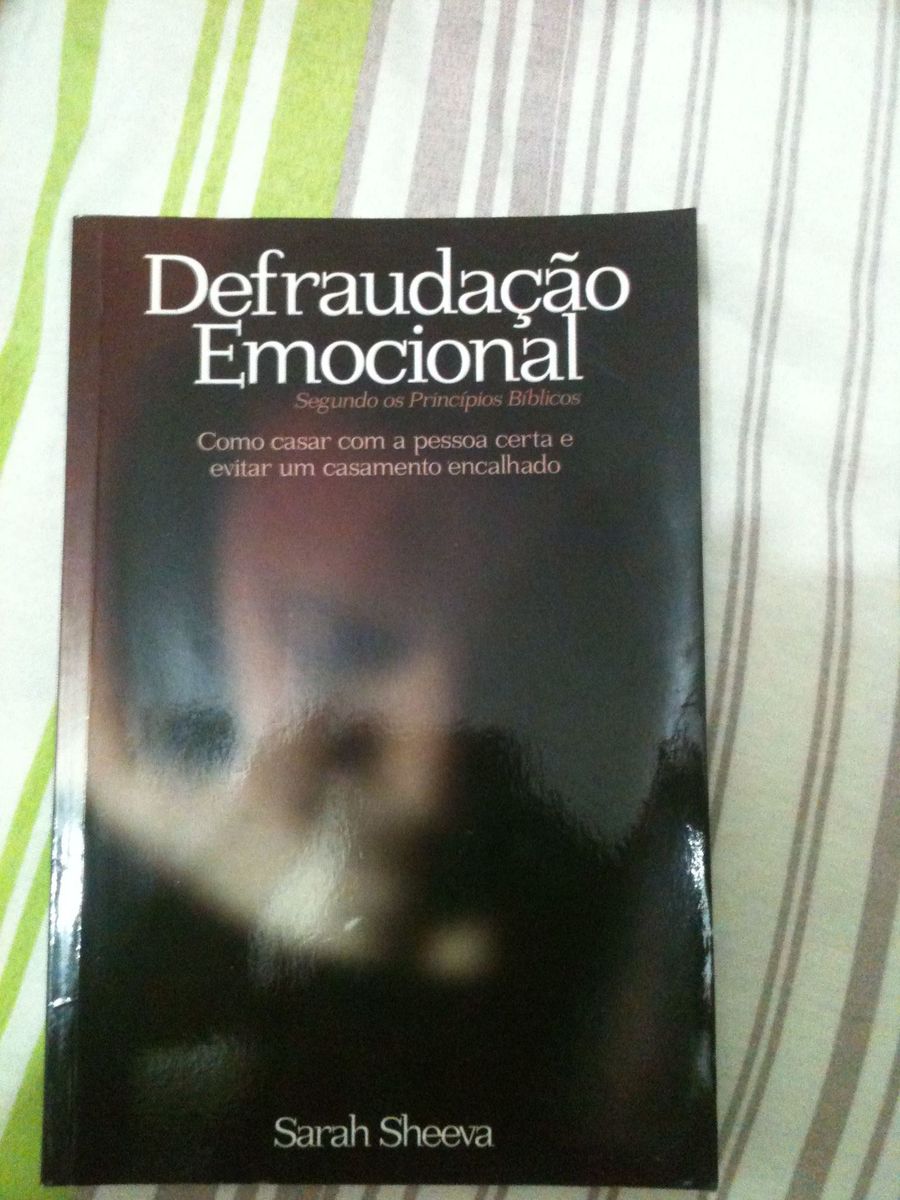 Livro Defraudação Emocional (sara Sheeva) | Livro Sara Sheeva Usado ...