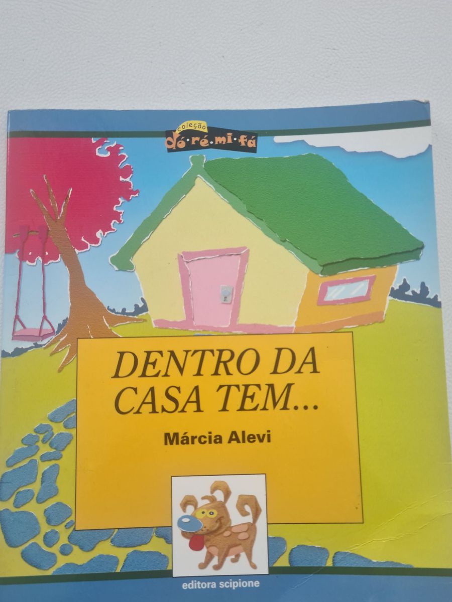 Livro Dentro Da Casa Tem Item Infantil Editora Scipione Usado