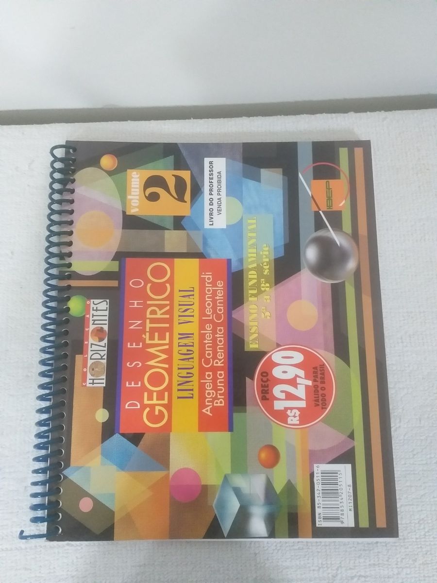 Livro Desenho Geométrico - Volume 2 - Coleção Horizontes | Ibep Usado  102007231 | enjoei